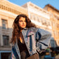 PINK WAVE Painted Jacket - Rebelle Theory