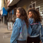 PINK WAVE Painted Jacket - Rebelle Theory