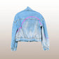 PINK WAVE Painted Jacket - Rebelle Theory