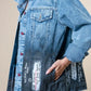 POSITIVE QUOTES Painted Jacket - Rebelle Theory