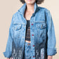 POSITIVE QUOTES Painted Jacket - Rebelle Theory