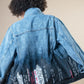 POSITIVE QUOTES Painted Jacket - Rebelle Theory
