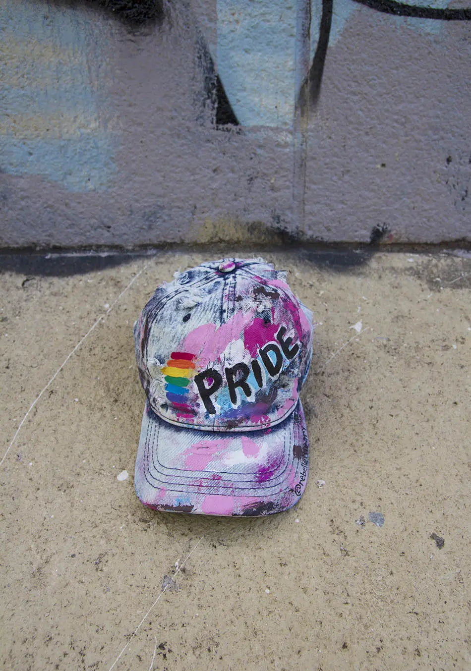 PRIDE all Day Painted Cap - Rebelle Theory