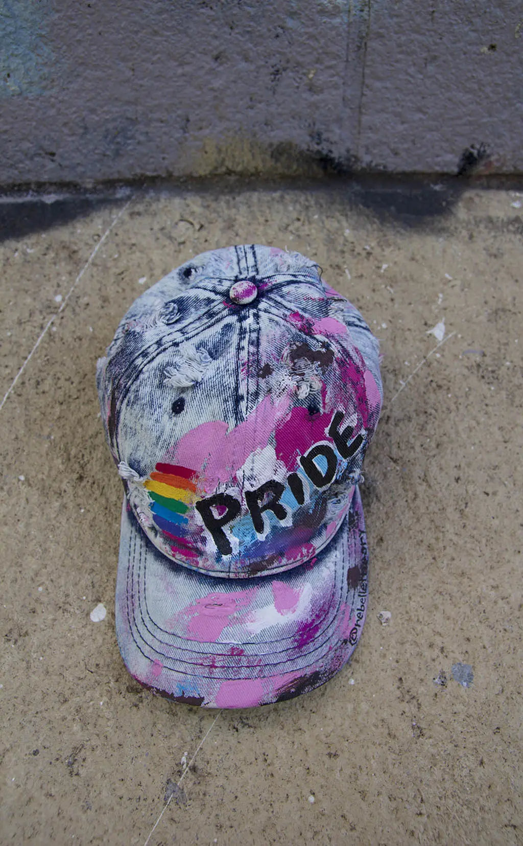PRIDE all Day Painted Cap - Rebelle Theory