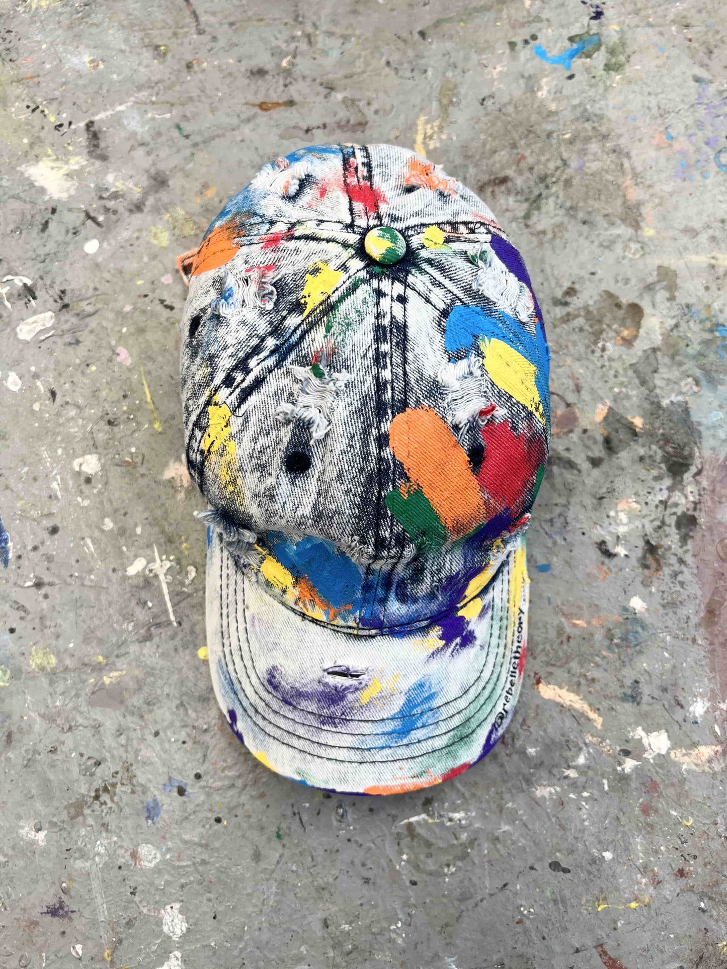 PRIDE Painted Cap - Rebelle Theory