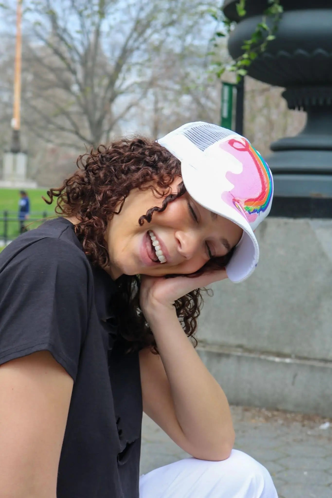 Pride Love Painted Cap - Rebelle Theory