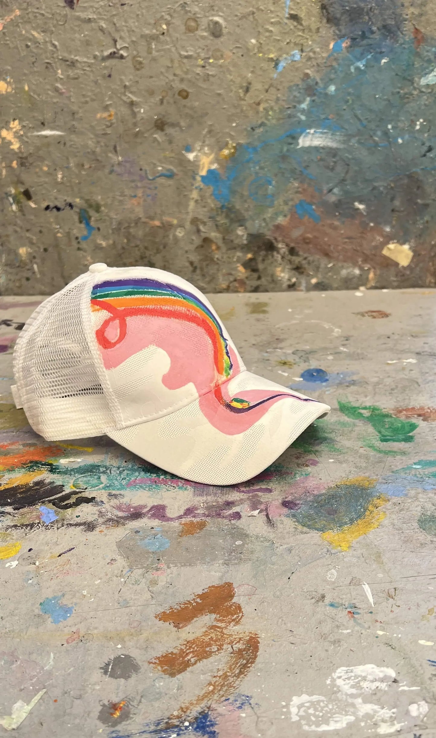 Pride Love Painted Cap - Rebelle Theory