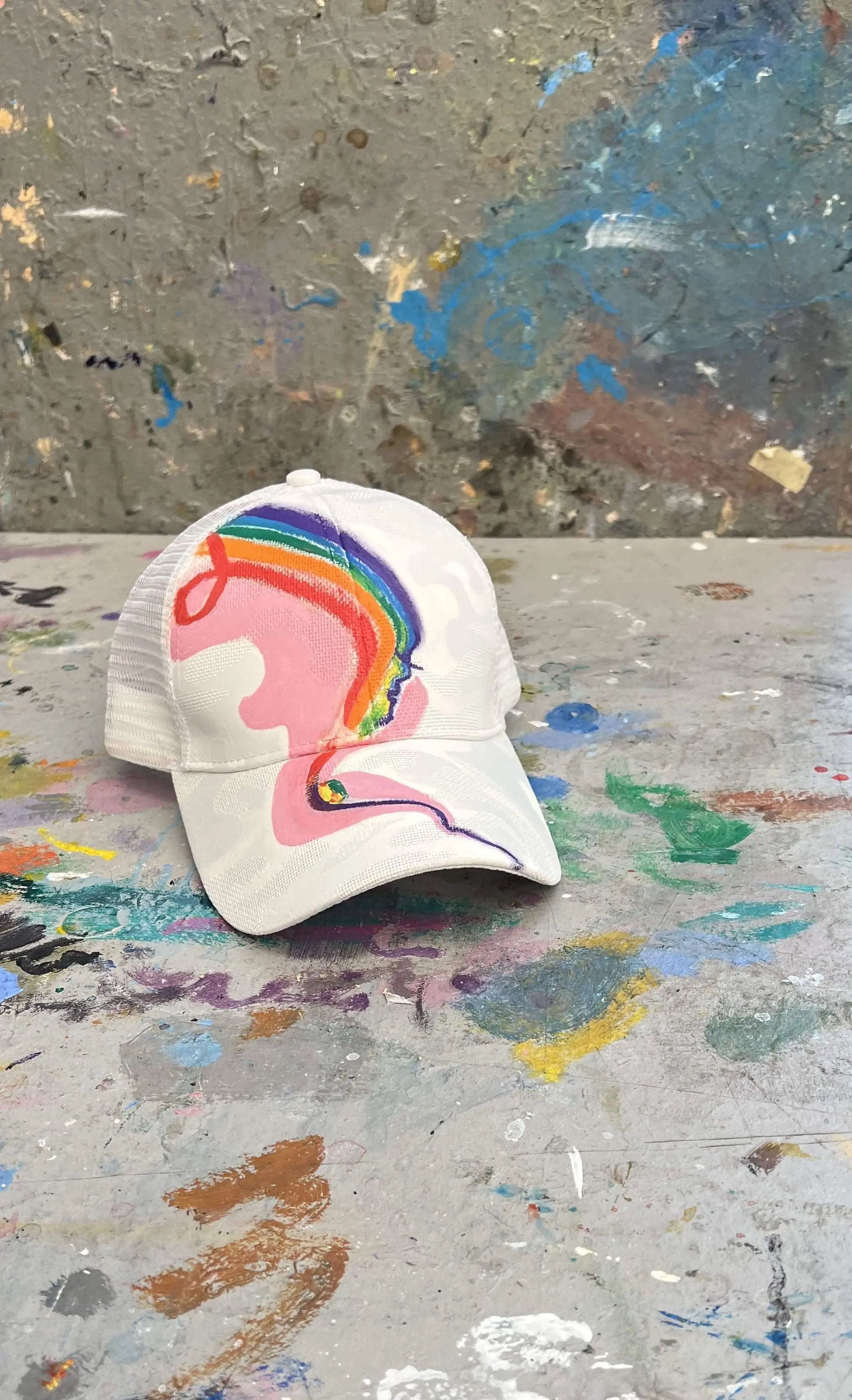 Pride Love Painted Cap - Rebelle Theory