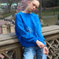 Ride your Wave Painted Sweatshirt - Rebelle Theory