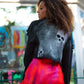 SKULL FACE Painted Jacket - Rebelle Theory