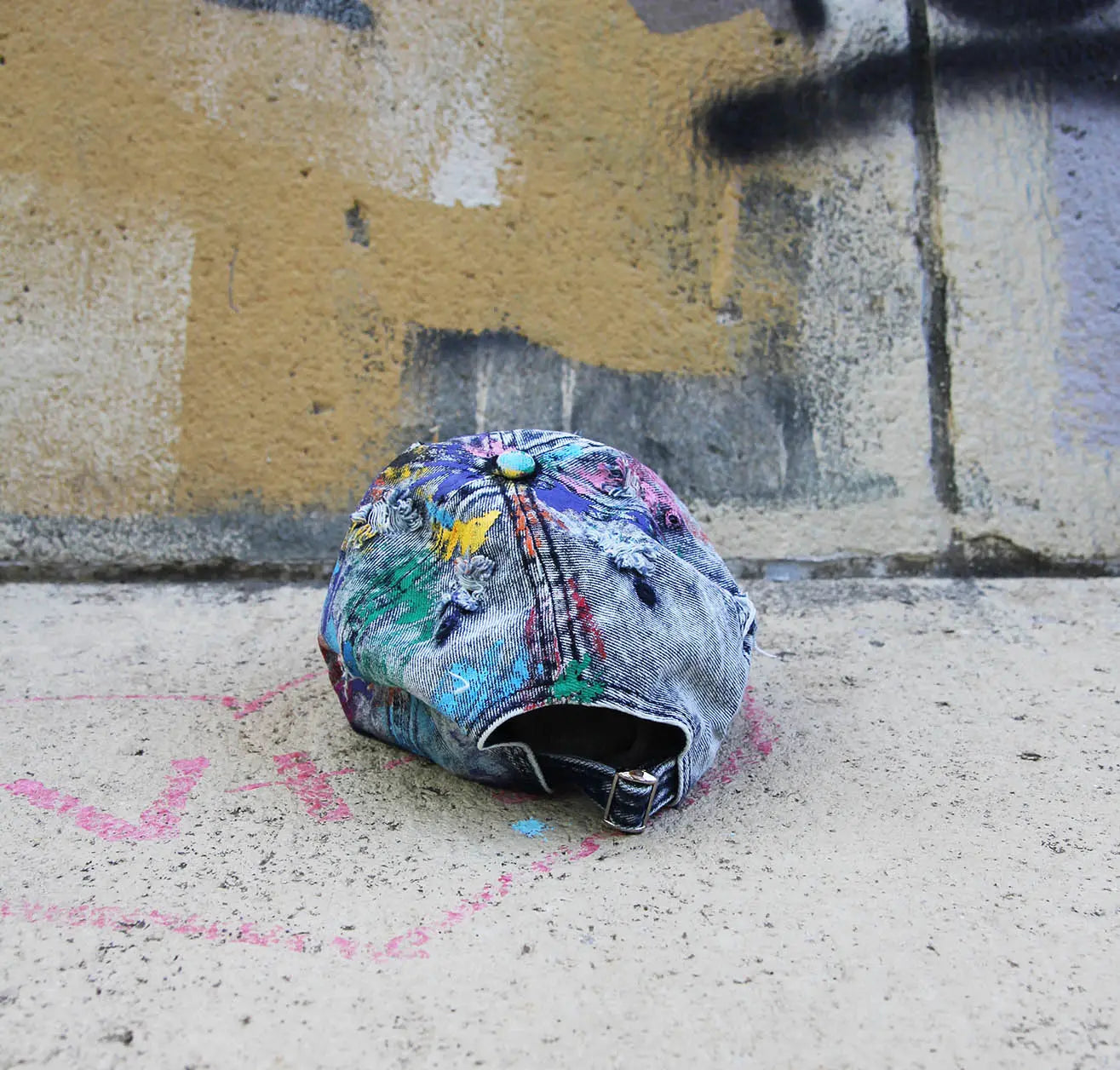 The Rainbow Painted Cap - Rebelle Theory