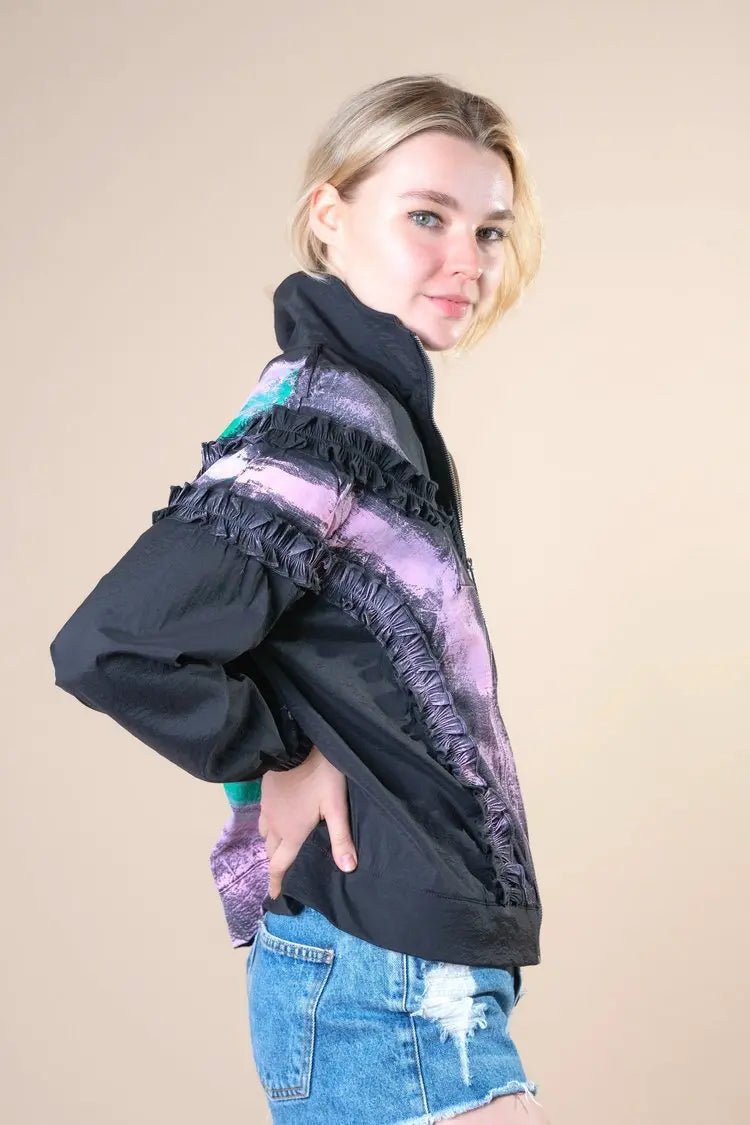 THE WAVE Painted Jacket - Rebelle Theory