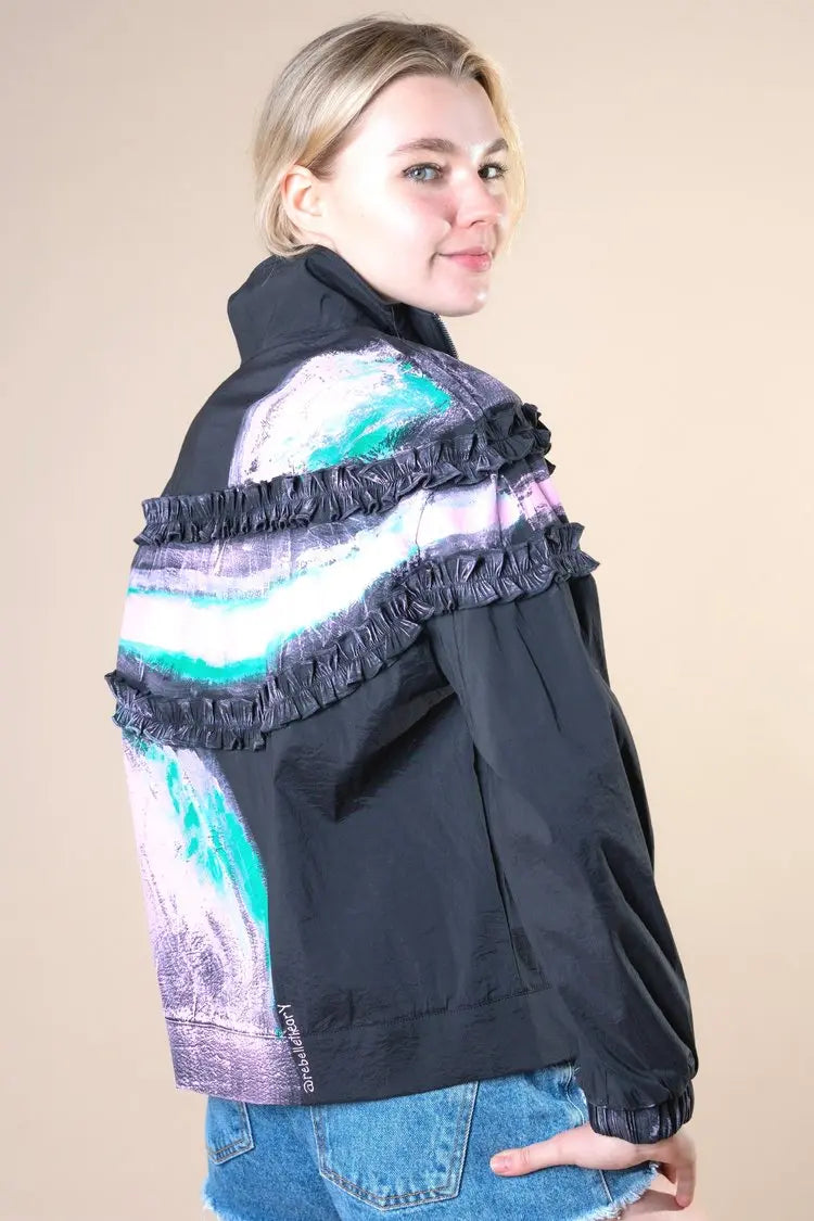 THE WAVE Painted Jacket - Rebelle Theory