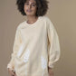 WHEAT POWER Painted Sweatshirt Rebelle Theory