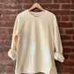 WHEAT POWER Painted Sweatshirt Rebelle Theory
