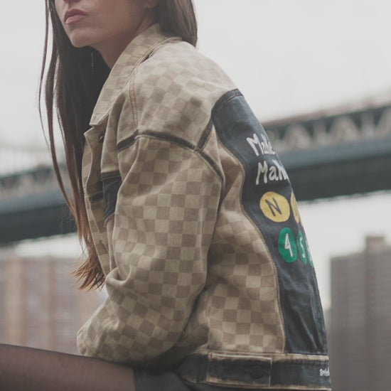 MAKE IT NYC | Hand Painted Jean Jacket-video
