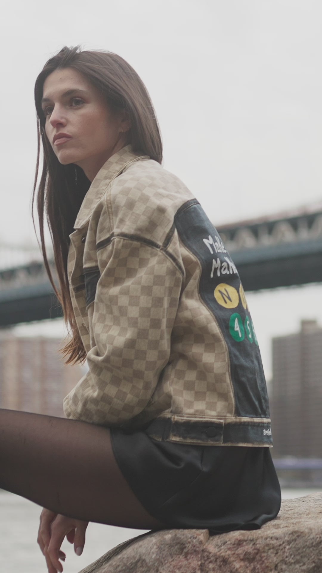 MAKE IT NYC | Hand Painted Jean Jacket-video